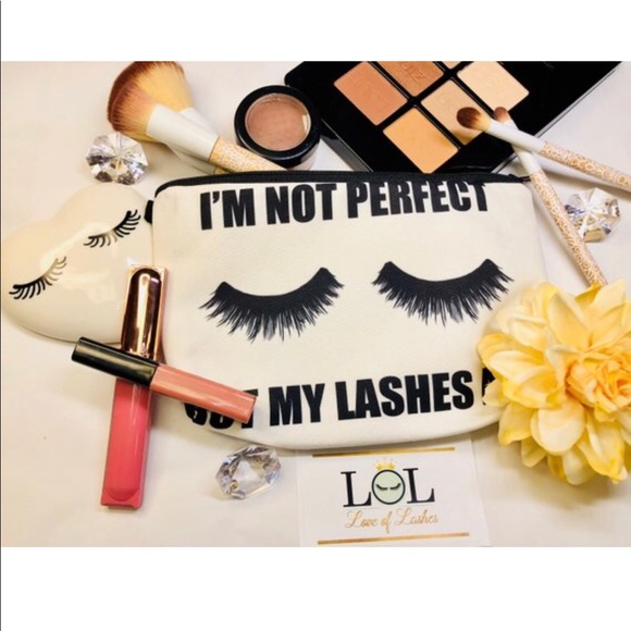 Cute Lashes Makeup bag - Picture 1 of 3